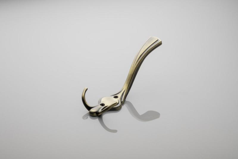 Hanger ORVIETO A0 antiek geborsteld messing 1208966550 - Set van 4