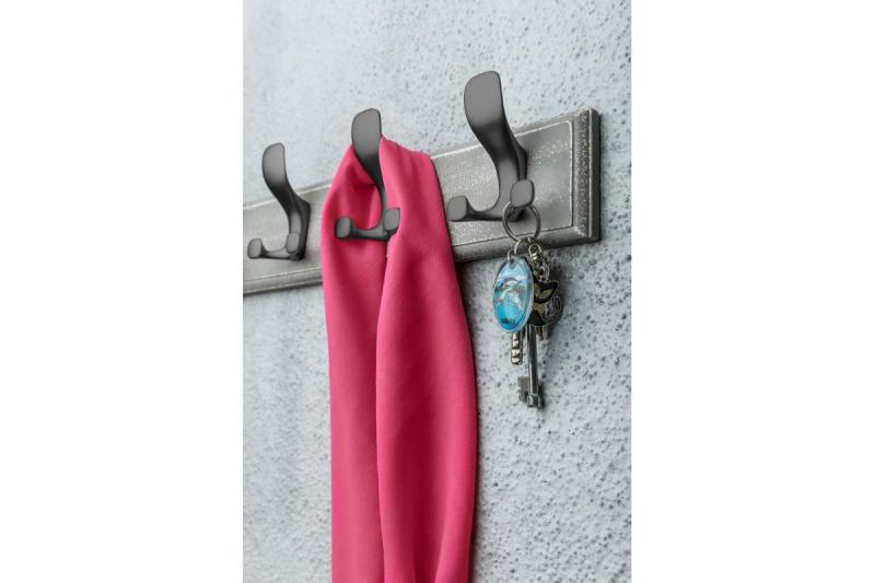 Zamak-hanger TOLEDO A0 matzwart 1208966558 - Set van 3