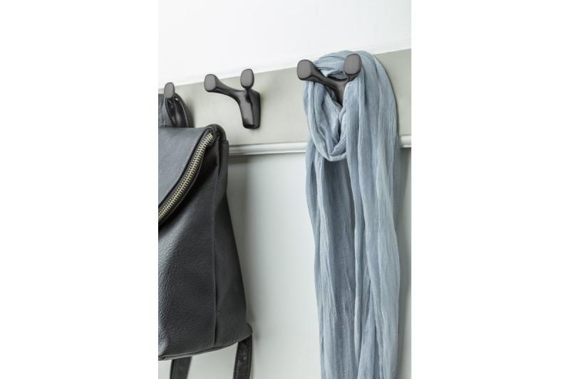 Zamak-hanger TOLEDO B0 matzwart 1208966563 - Set van 4