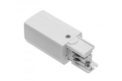 Eindstuk voor driefasige verzamelrail, 98 x 35 mm, rechts, wit 1208966578 - Set van 2