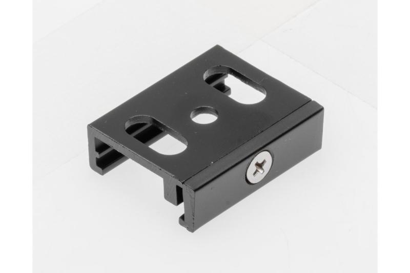 Plafondmontageset voor driefasige stroomrail, zwart 1208966595 - Set van 4