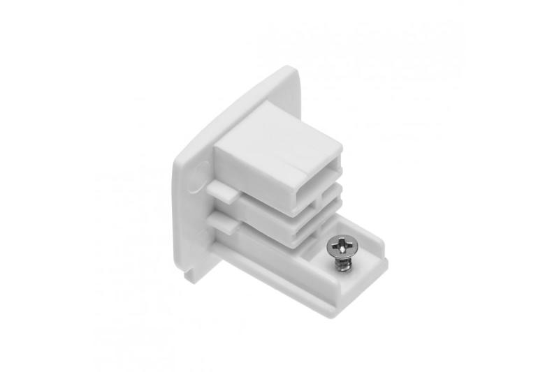 Universele eindkap voor X-RAIL driefasige stroomrail, 35 x 31 mm, wit 1208966596 - Set van 9