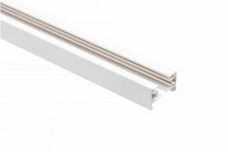 1-fasige, 2-aderige rail, voor opbouw of ophanging, lengte 1 m, wit 1208966632 - Set van 2