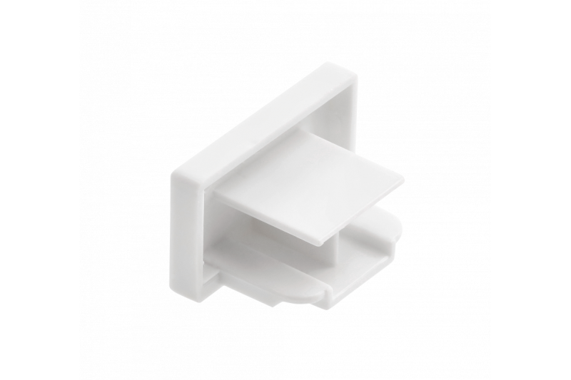 Eindkap voor 1-fasige, 2-draads rail, wit 1208966642 - Set van 22