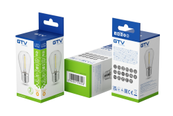 LED-LICHTVOORZIENING, GLOEIDRAAD, S14, 2700K, E27, 0,5W, AC 220-240 V, 360, 60 lm, 5 mA 1208966968 - Set van 10