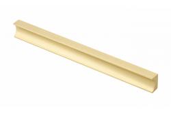 Bútorfogantyú GTV GROOVE, C=160 mm, L=190 mm, Al, kefélt arany 1208966982 - Készlet 4