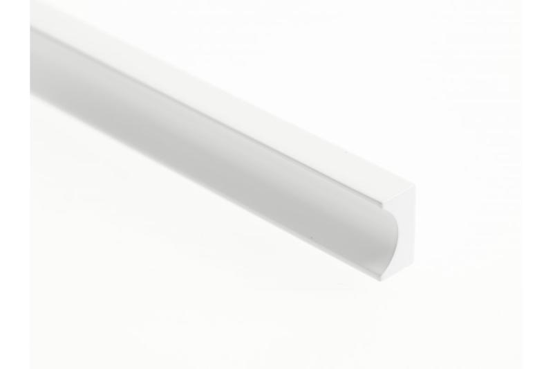 Meubelgreep GTV GROOVE, C=320 mm, L=360 mm, Al, matwit 1208966984 - Set van 3
