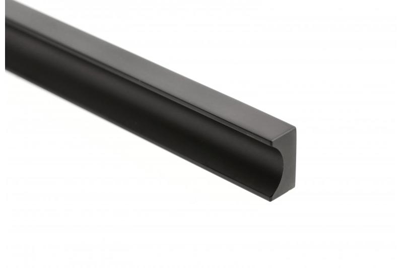 Meubelgreep GTV GROOVE, C=320 mm, L=360 mm, Al, matzwart 1208966985 - Set van 3