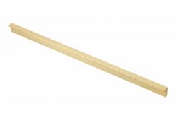 Bútorfogantyú GTV PILLAR, C=320 mm, L=360 mm, Al, világos kefélt arany 1208966998 - Készlet 3