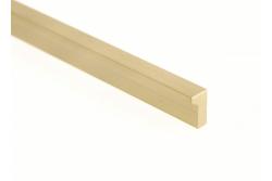 Bútorfogantyú GTV PILLAR, C=320 mm, L=360 mm, Al, világos kefélt arany 1208966998 - Készlet 3