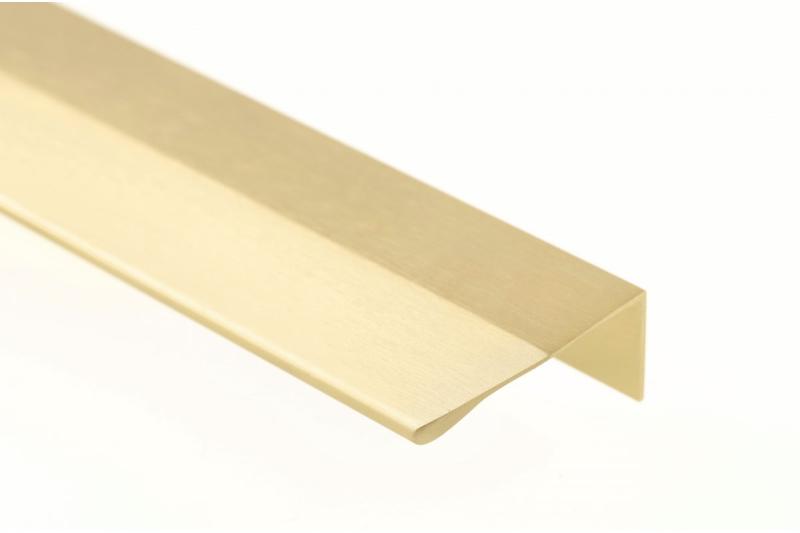 Meubelgreep GTV TREX CROSS, C=320 mm, L=350 mm, Al, geborsteld goud 1208967004 - Set van 3