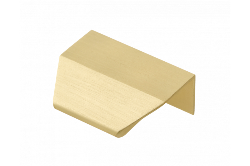 Meubelgreep GTV TREX CROSS, C=32 mm, L=50 mm, Al, licht geborsteld goud 1208967007 - Set van 7