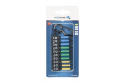 Hoegert Impact bits 10 pcs mix 50 mm - Set of 2