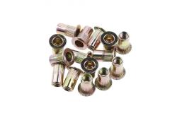 Hoegert lindklinkmoeren M8 , 20 stuks. - Set van 5