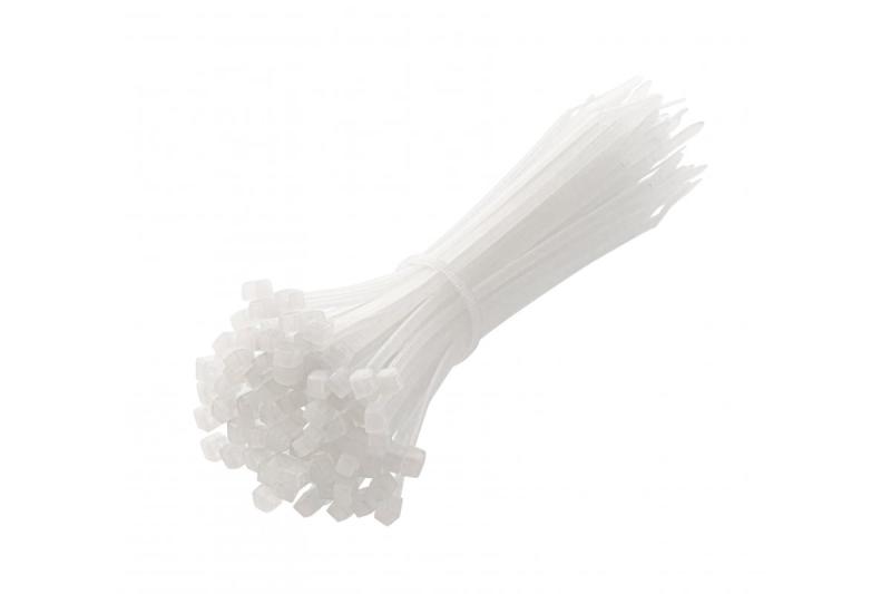Hoegert Nylon Kabelbinders 2,5 x 140 mm 100 stuks Wit - Set van 18