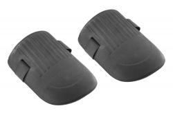 HESS beschermende kniebeschermers voor in de tuin, zwart effen (2 stuks/verpakking) - Set van 2
