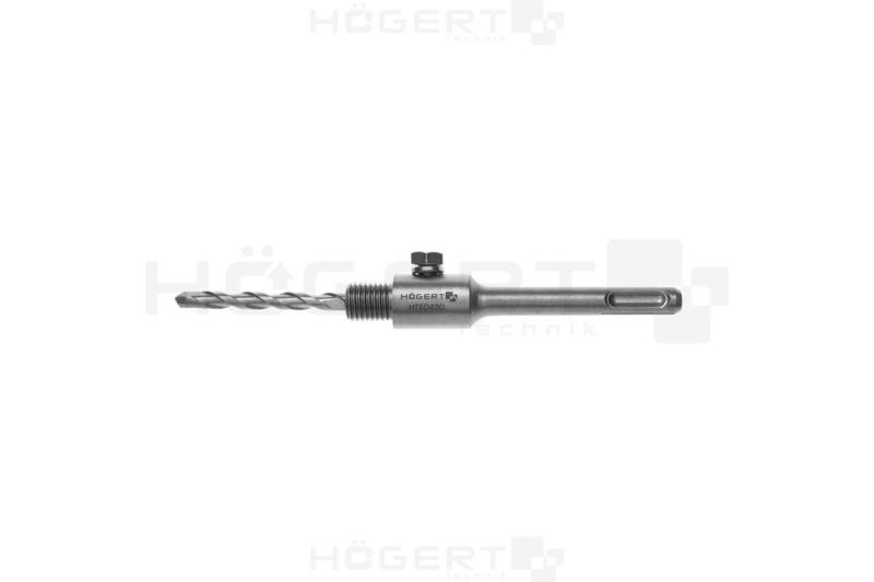 Hoegert SDS+ adapter voor 110 mm M22 kernboor. - Set van 3