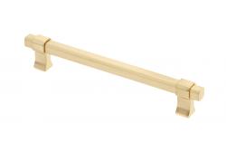 Bútorfogantyú GTV IMPERIAL, C=160 mm, L=194 mm, ZnAl, kefélt arany - Készlet 3