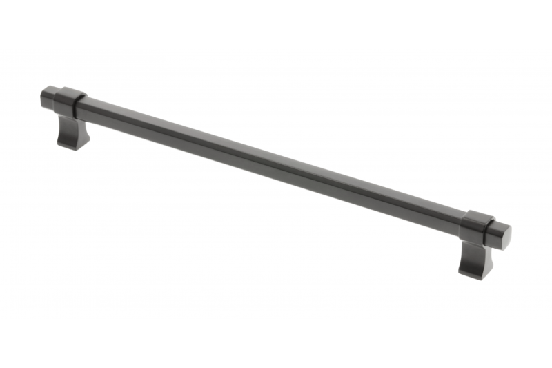 Meubelgreep GTV IMPERIAL, C=256 mm, L=290 mm, ZnAl, matzwart - Set van 3
