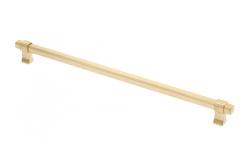Bútorfogantyú GTV IMPERIAL, C=320 mm, L=354 mm, ZnAl, kefélt arany - Készlet 2