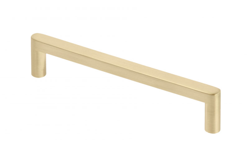 Meubelgreep GTV NYXA, C=128 mm, L=138 mm, ZnAl, geborsteld goud - Set van 5