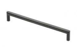 Bútorfogantyú GTV NYXA, C=192 mm, L=202 mm, ZnAl, matt fekete - Készlet 4