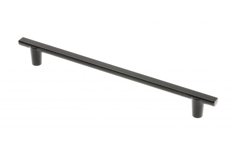 Meubelgreep GTV RAY, C=192 mm, L=232 mm, ZnAl, matzwart - Set van 4