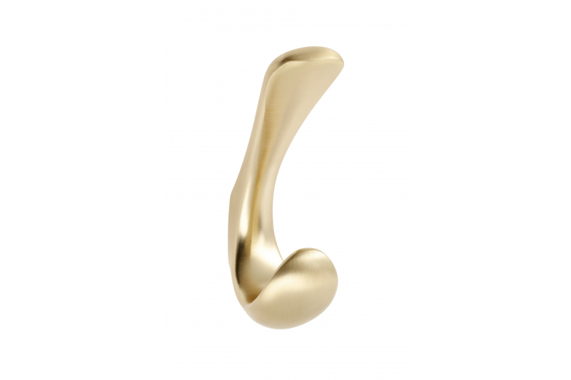 GTV ORA-hanger, dubbel, ZnAl, geborsteld goud - Set van 2