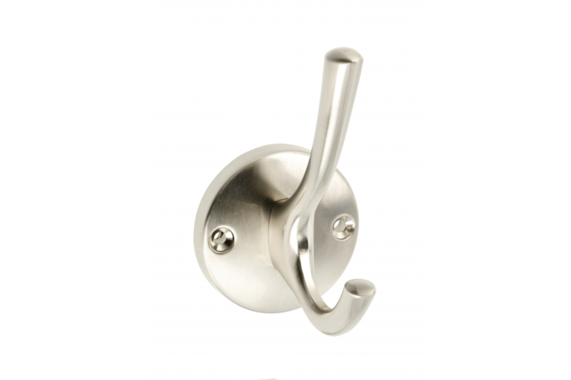 GTV RHINO-hanger, dubbel, ZnAl, geborsteld staal - Set van 3