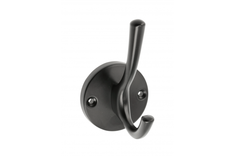 GTV RHINO-hanger, dubbel, ZnAl, matzwart - Set van 4