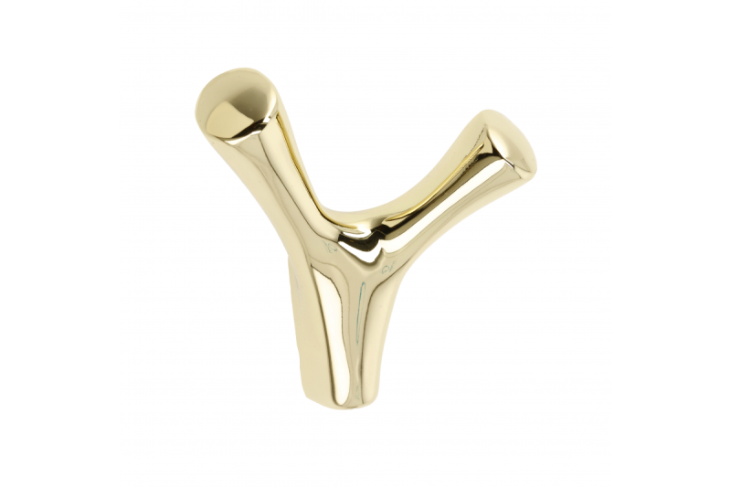 GTV TORNA-hanger, dubbel, ZnAl, messing - Set van 3