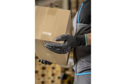 Gants de protection JAGST enduits de polyuréthane, noirs, taille 11 - Lot de 18