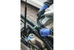 Gants isolants ZICHER à revêtement en latex, bleus, taille 11 - Lot de 4