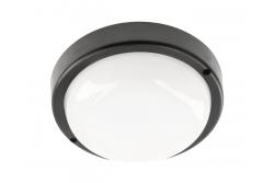 KODO kanálové svítidlo, LED, 8 W, 720 lm, 4000 K, 180–250 V střídavého proudu, IP54, IK08, kulaté, černé - Sada 3