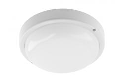 KODO kanálové svítidlo, LED, 18 W, 1620 lm, 4000 K, 180–250 V střídavého proudu, IP54, IK08, kulaté, bílé - Sada 2
