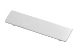 Zamak fogantyú HILL Forma művészet C=128mm alumínium - Készlet 3