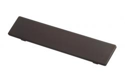 Zamak fogantyú HILL Forma művészet C=128mm fekete króm - Készlet 3