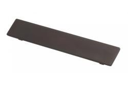 Zamak fogantyú HILL forma művészet C=160mm fekete króm - Készlet 3