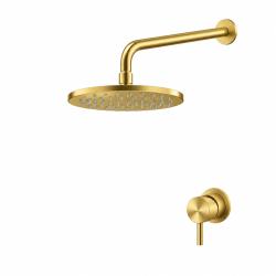 Aquanello Eterna Inbouw Doucheset PVD Goud met 20 cm Regendouche ET-S-SET7-1-60