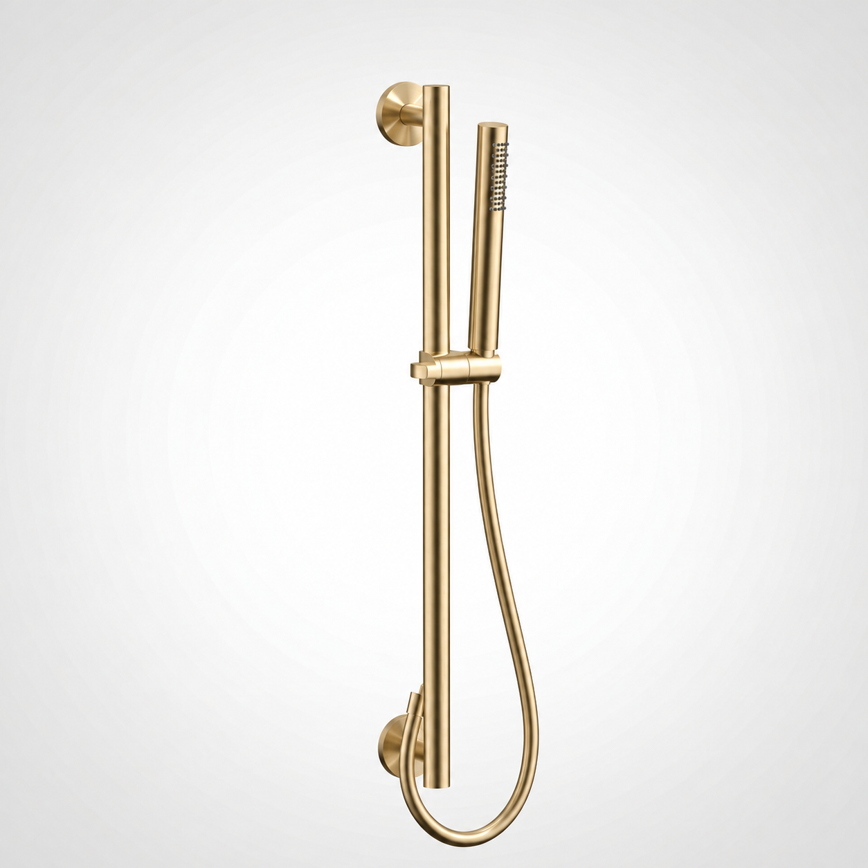 Aquanello Eterna Gold PVD Shower Set with 60 cm Shower Rod and Handheld Showerhead ET-S-SET14-1-60