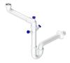Pure.Sink Universal Siphon space-saving kitchen sink trap with 2 dishwasher connections PRSIF011