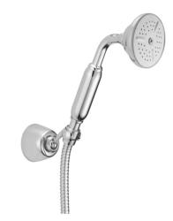 PB klassieke handdouche met houder en doucheslang RVS 1208980015