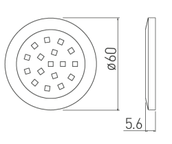 Decor Lumino Keuken LED Armatuur Neutraal witte verlichting 1208962934 - Set van 2