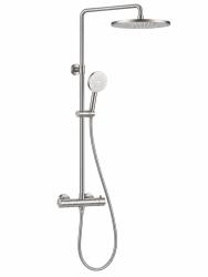 Aquanello Eterna Thermostatische Douchekolom 25cm Regendouche RVS ET-S-SET10-2-02