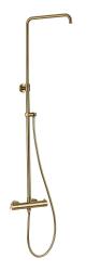Aquanello Eterna Thermostatische Douchekolom 25 cm Regendouche Goud ET-S-SET10-5-60
