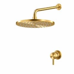 Aquanello Eterna Inbouw Doucheset PVD Goud met 30cm Regendouche ET-S-SET7-3-60