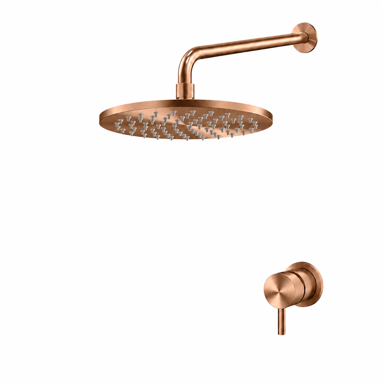 Aquanello Eterna Inbouw Doucheset PVD Koper met 25cm Regendouche ET-S-SET7-2-62