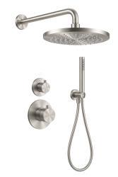 Aquanello Eterna RVS Inbouw Thermostatische Doucheset 25cm Regendouche en Handdouche ET-S-SET3-2-02