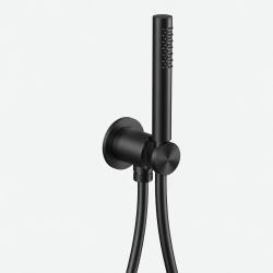Aquanello Eterna Matte Black Hand Shower Set with Water Connection and Handheld Showerhead ET-S-SET13-1-10