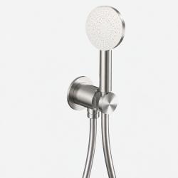 Aquanello Eterna Stainless Steel Hand Shower Set with Water Connection and Round Hand Shower ET-S-SET13-2-02